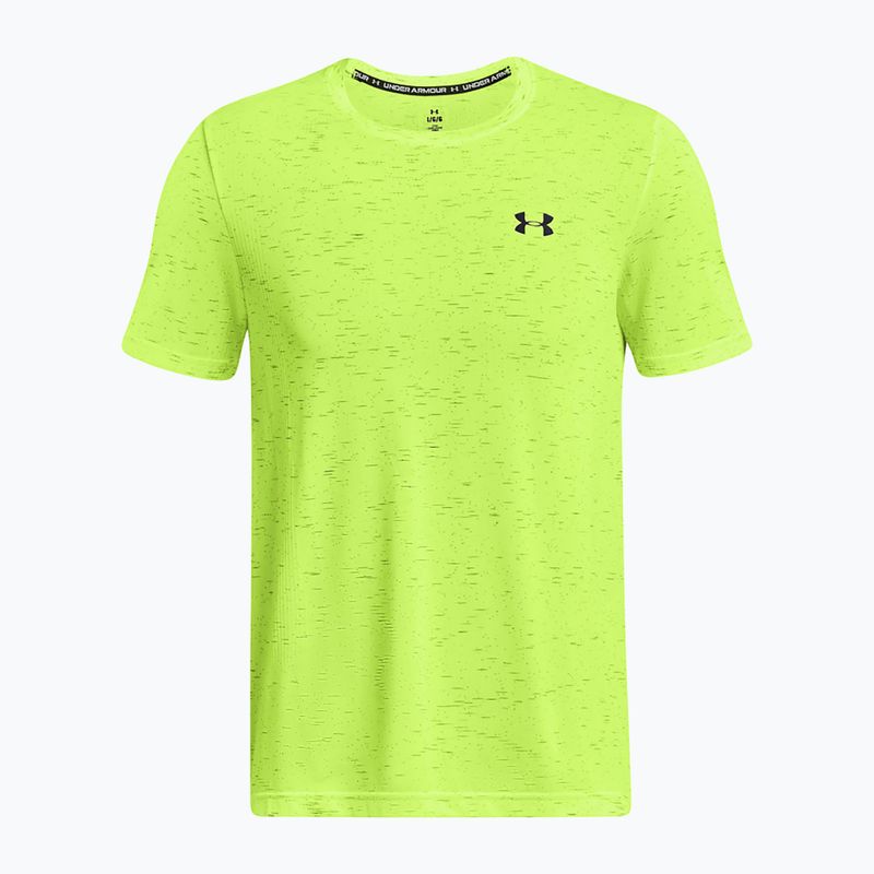 Vyriški marškinėliai Under Armour Vanish Seamless high-vis yellow/black 4