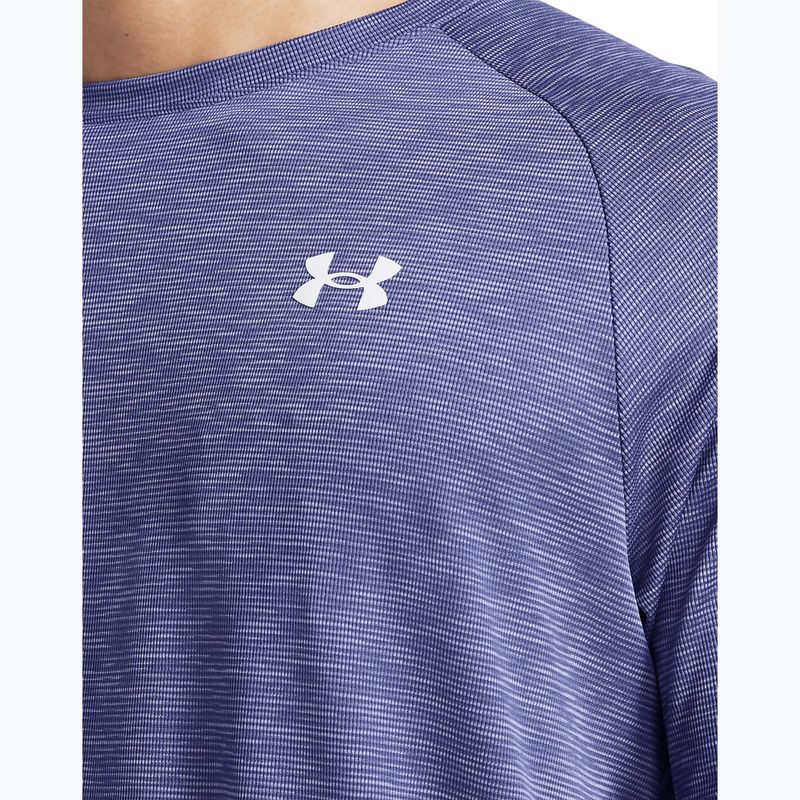 Vyriški treniruočių marškinėliai Under Armour Tech Textured starlight/white 3