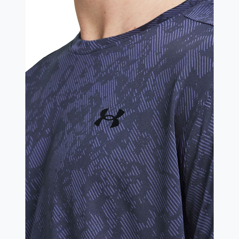 Vyriški treniruočių marškinėliai Under Armour Tech Vent Geode starlight/black 3