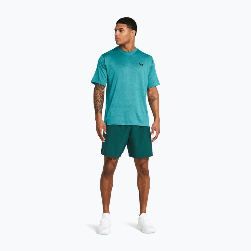 Vyriški treniruočių šortai Under Armour Woven Wdmk hydro teal/radial turquoise 2