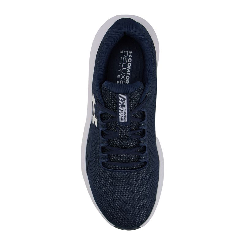 Vyriški bėgimo batai Under Armour Charged Surge 4 academy/academy/white 5