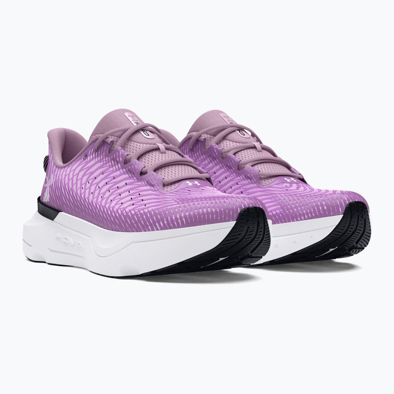 Moteriški bėgimo bateliai Under Armour Infinite Pro purple ace/black/white 8