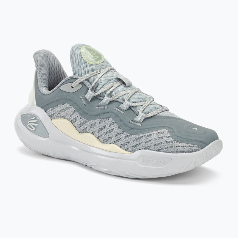 Krepšinio batai Under Armour Curry 11 YW halo gray/steel/white clay