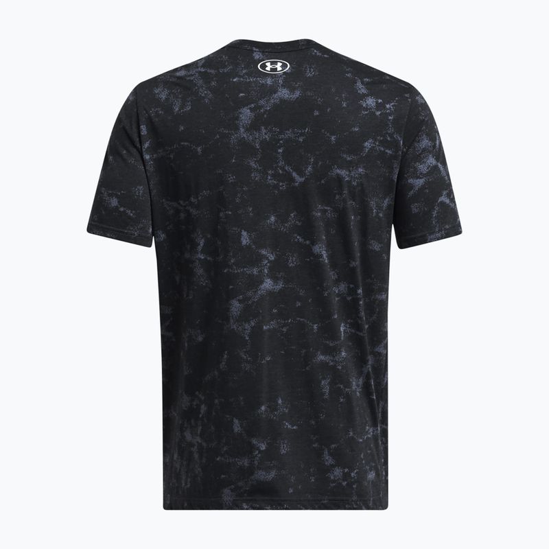 Vyriški treniruočių marškinėliai Under Armour Project Rock Payoff AOP Graphic black/silt 4
