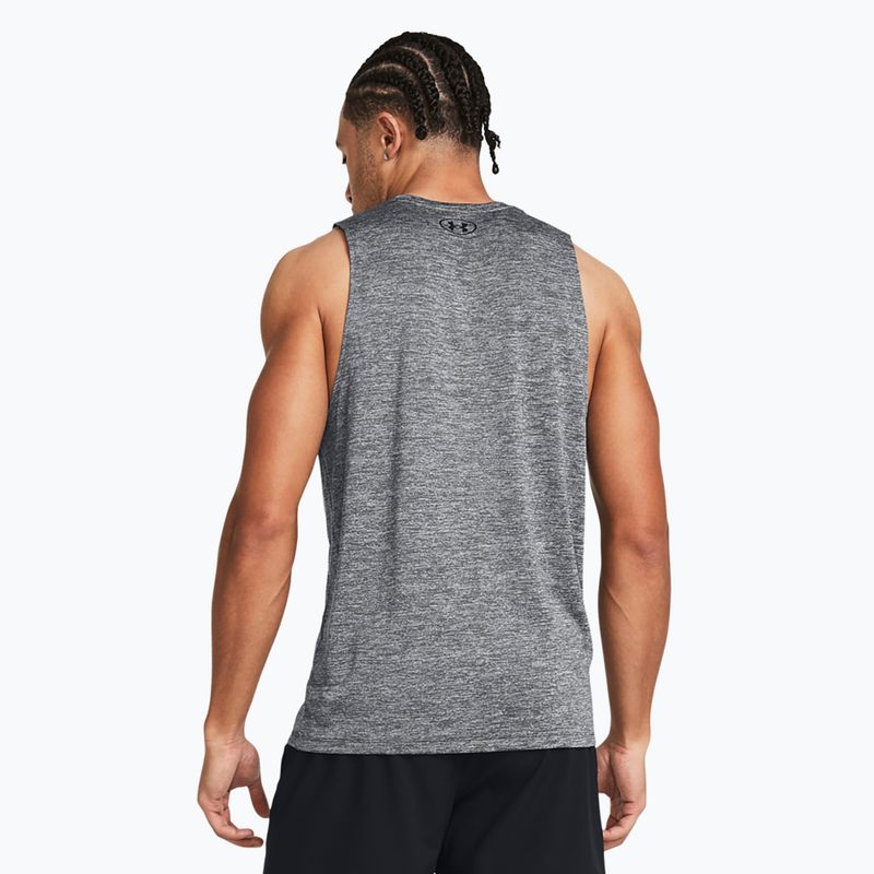 Vyriški treniruočių marškinėliai Under Armour Tech Tank castlerock/black 2
