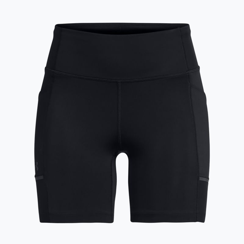 Moteriški bėgimo šortai Under Armour Launch 6" black/black/reflective