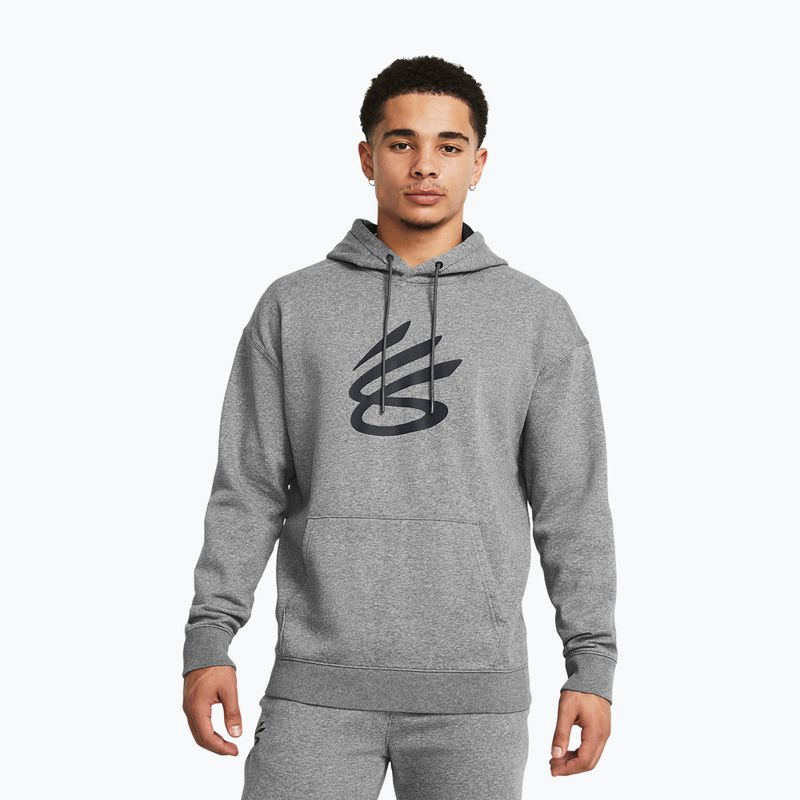 Vyriškas džemperis Under Armour Curry Splash Hoodie castlerock/black