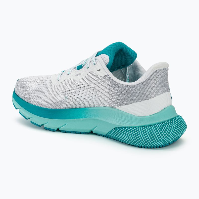 Moteriški bėgimo bateliai Under Armour Hovr Turbulence 2 white/white/circuit teal 3