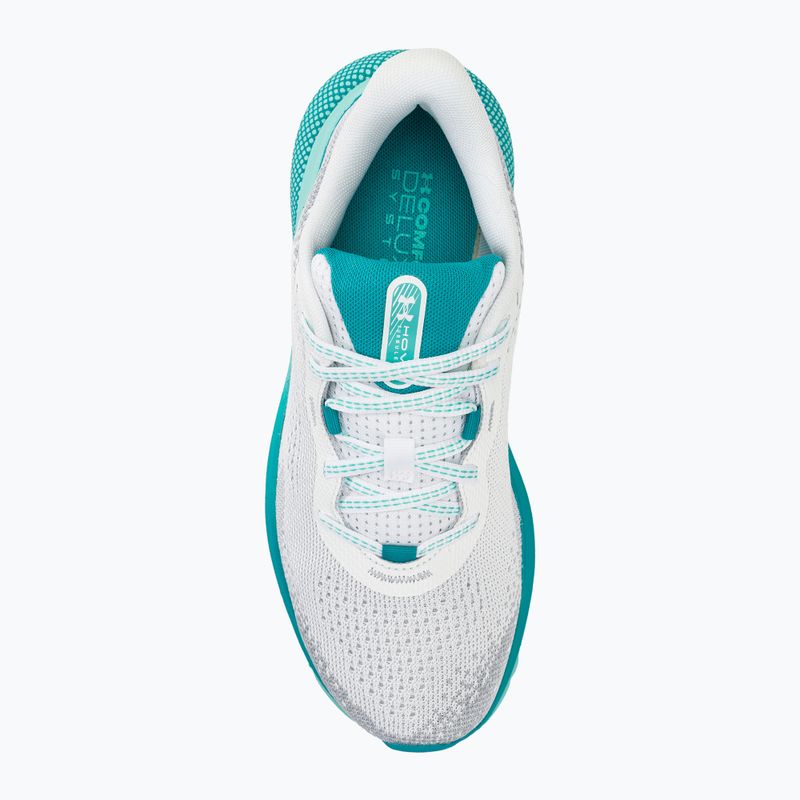Moteriški bėgimo bateliai Under Armour Hovr Turbulence 2 white/white/circuit teal 5