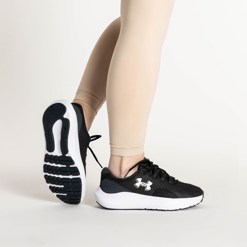 Moteriški bėgimo bateliai Under Armour Charged Surge 4 black/anthracite/white 2