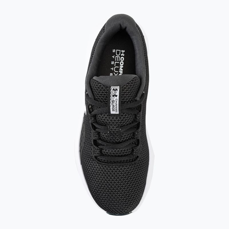 Moteriški bėgimo bateliai Under Armour Charged Surge 4 black/anthracite/white 7