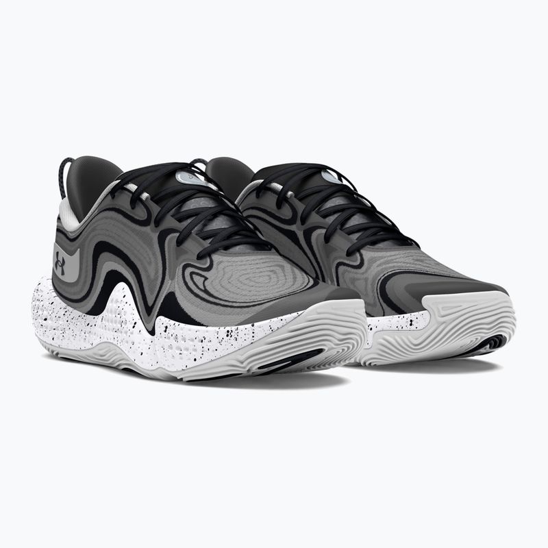 Krepšinio batai Under Armour Spawn 6 mod gray/black/black 8