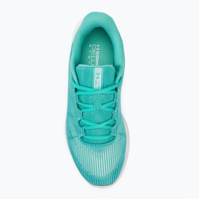 Moteriški bėgimo bateliai Under Armour Charged Speed Swift radial turquoise/circuit teal/white 5