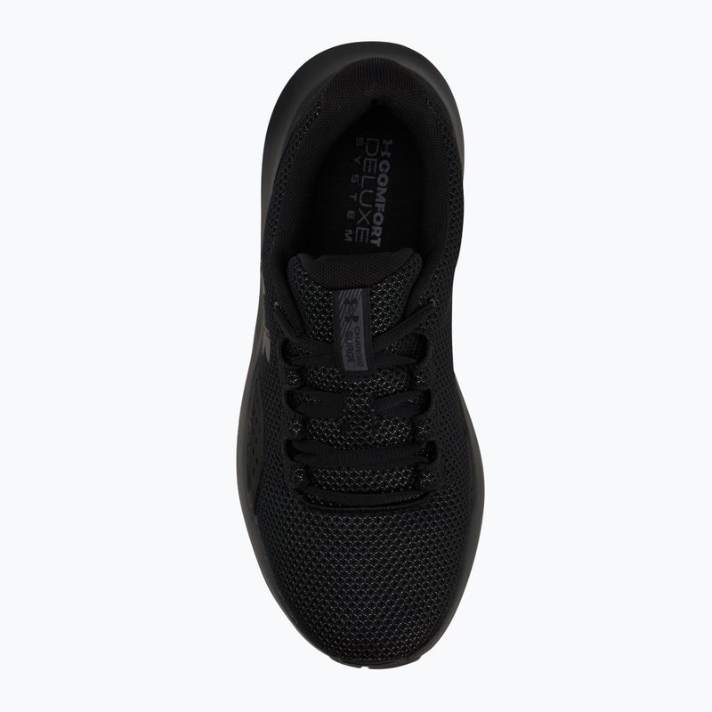 Moteriški bėgimo bateliai Under Armour Charged Surge 4 black/black/black 5