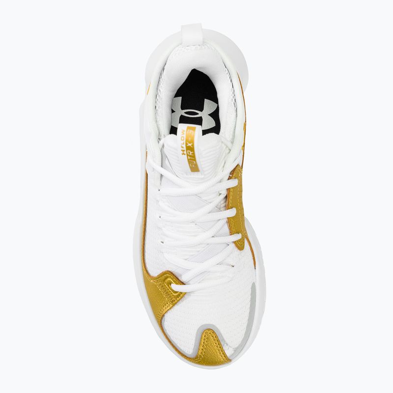 Krepšinio batai Under Armour Flow Futr X3 white/white/metallic gold 5