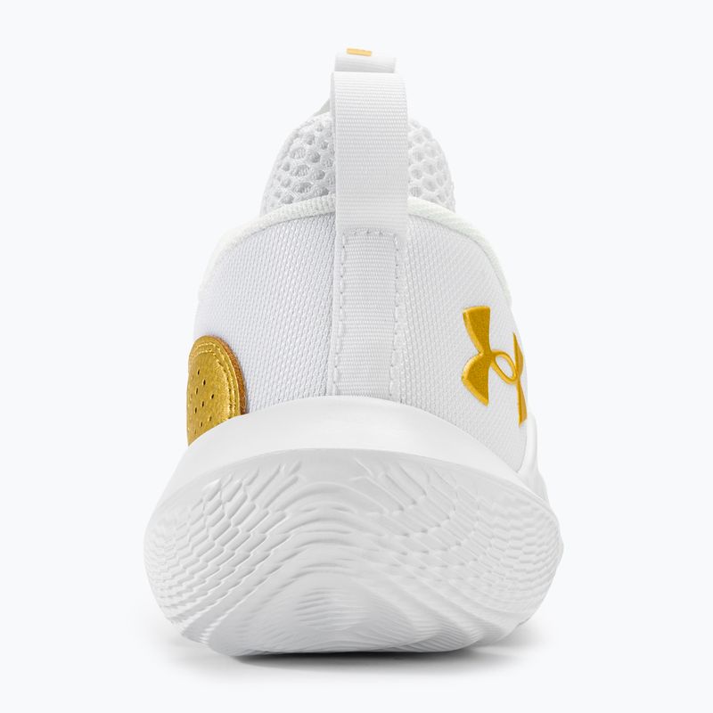 Krepšinio batai Under Armour Flow Futr X3 white/white/metallic gold 6