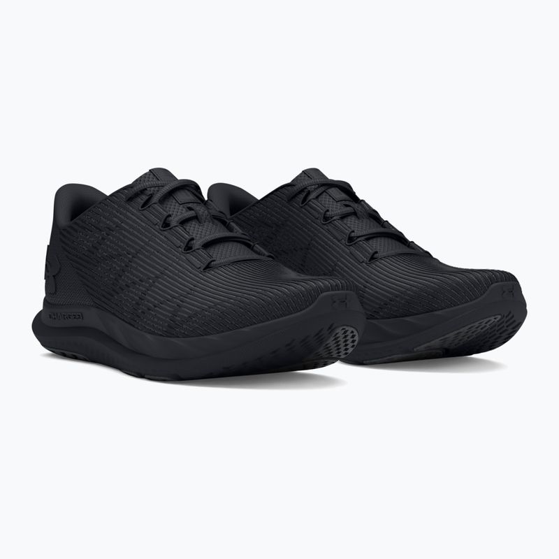 Vyriški bėgimo bateliai Under Armour Charged Speed Swift black/black/black 7