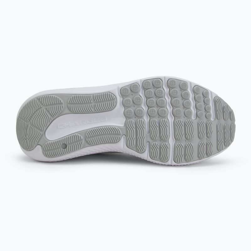 Vyriški bėgimo bateliai Under Armour Charged Surge 4 white/halo gray/black 4