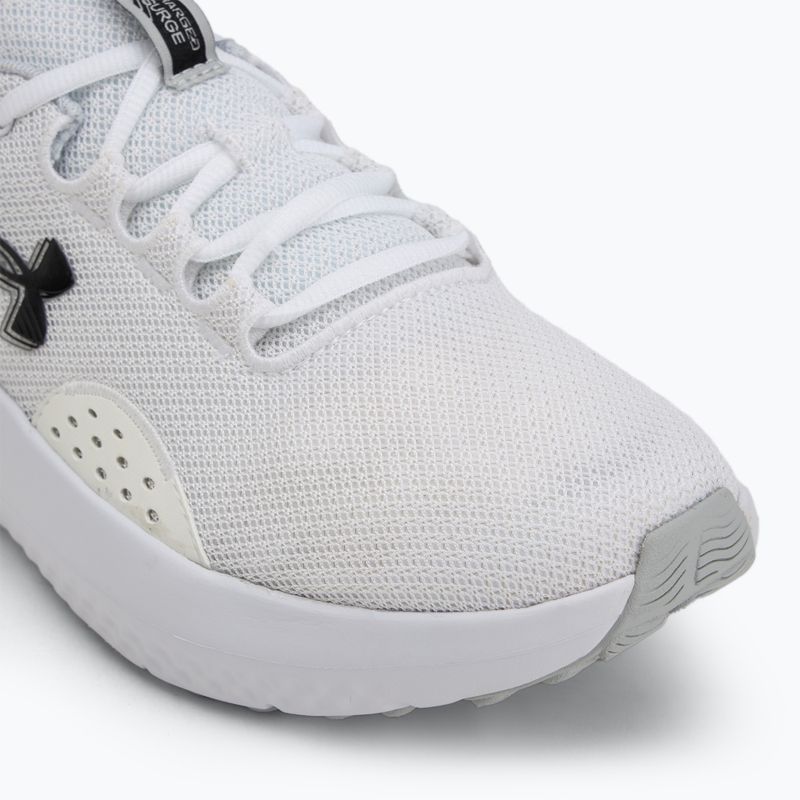 Vyriški bėgimo bateliai Under Armour Charged Surge 4 white/halo gray/black 7