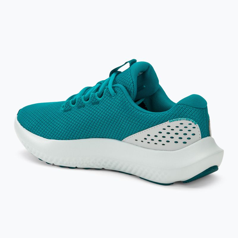 Vyriški bėgimo bateliai Under Armour Charged Surge 4 circuit teal/halo gray/hydro teal 3