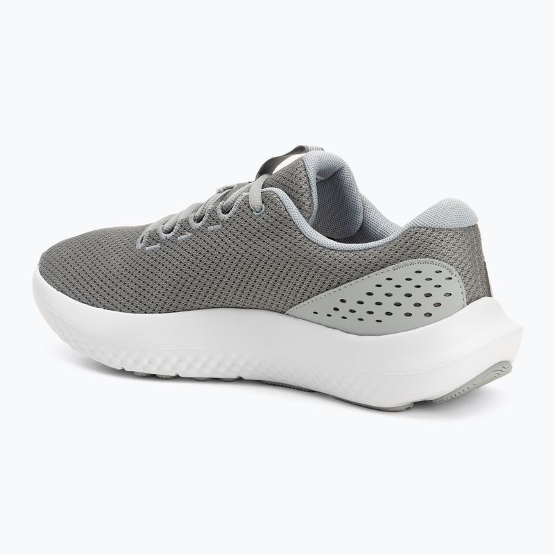 Vyriški bėgimo bateliai Under Armour Charged Surge 4 steel/mod gray/white 3
