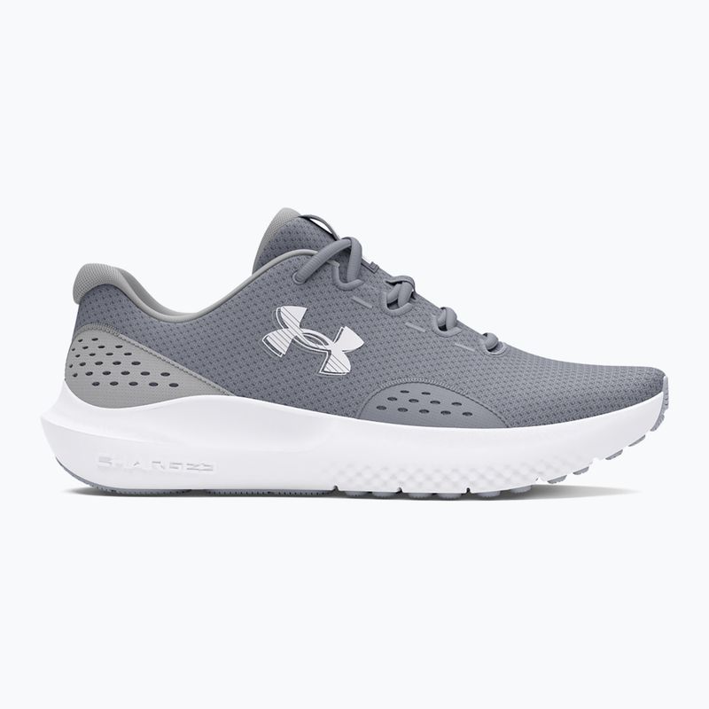 Vyriški bėgimo bateliai Under Armour Charged Surge 4 steel/mod gray/white