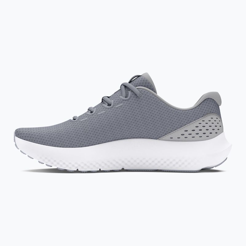 Vyriški bėgimo bateliai Under Armour Charged Surge 4 steel/mod gray/white 2