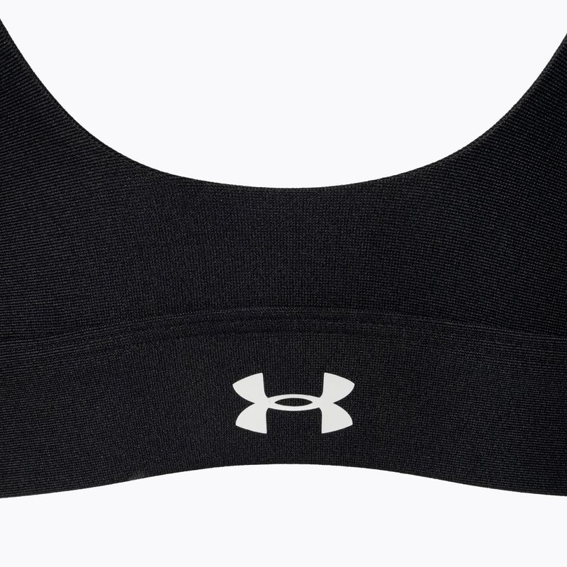 Under Armour Infinity High Zip 2.0 juoda/balta fitneso liemenėlė 5