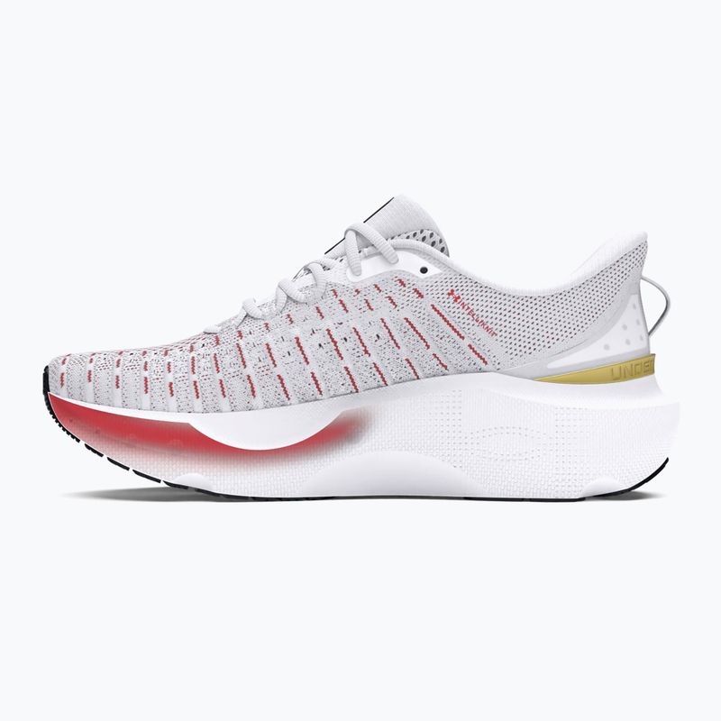 Moteriški bėgimo bateliai Under Armour Infinite Elite white/black/metallic gold 10