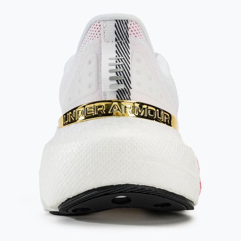 Moteriški bėgimo bateliai Under Armour Infinite Elite white/black/metallic gold 6