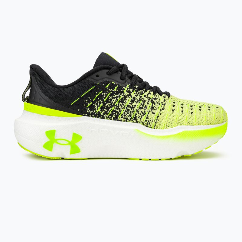 Moteriški bėgimo bateliai Under Armour Infinite Elite black/sonic yellow/high vis yellow 2