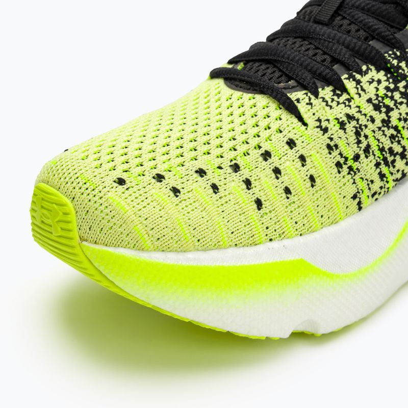 Moteriški bėgimo bateliai Under Armour Infinite Elite black/sonic yellow/high vis yellow 7