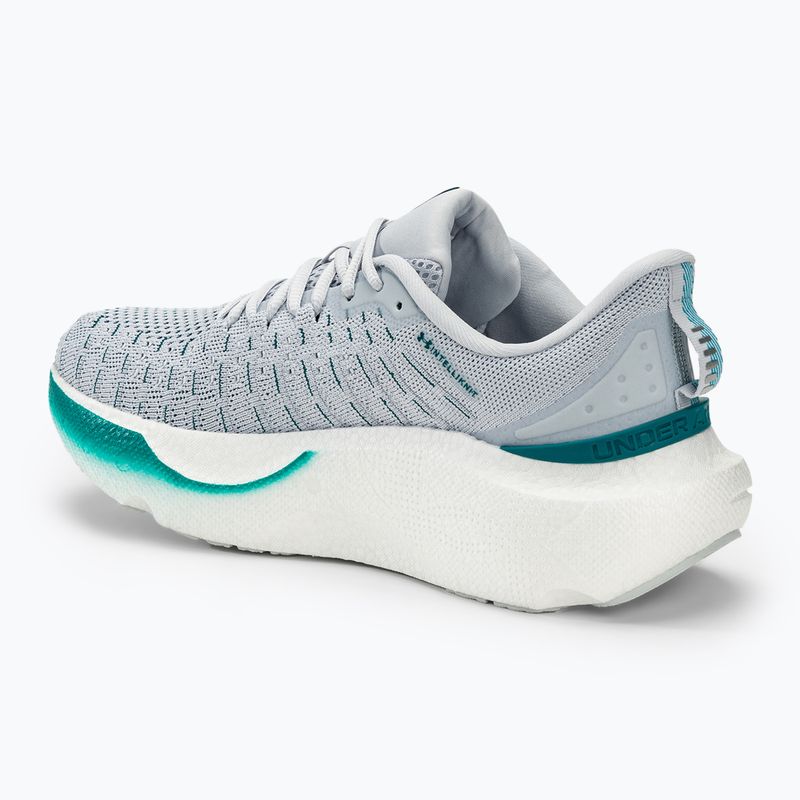 Vyriški bėgimo bateliai Under Armour Infinite Elite halo gray/halo gray/hydro teal 3