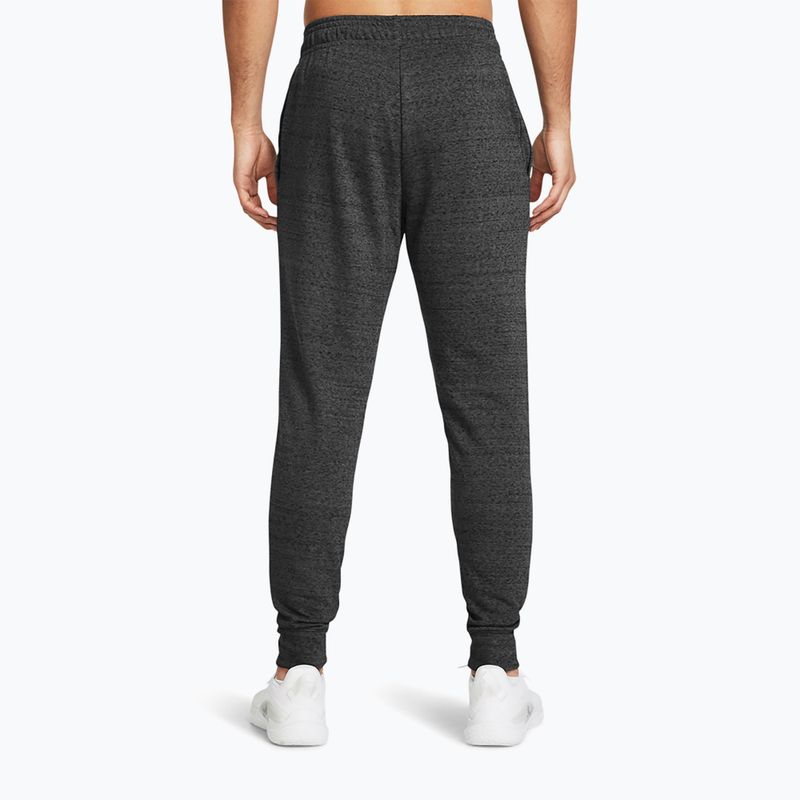 Vyriškos kelnės Under Armour Rival Terry Jogger castlerock light heather/onyx white 3
