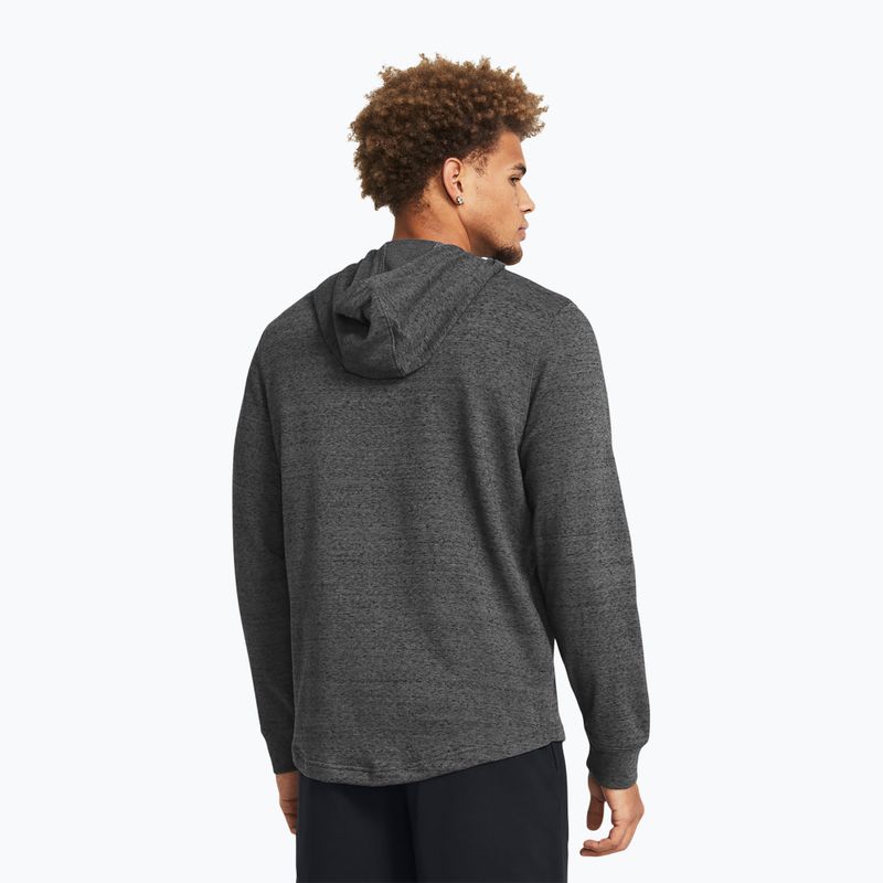 Vyriški "Under Armour Rival Terry Graphic Hood castlerock/black" džemperiai 2