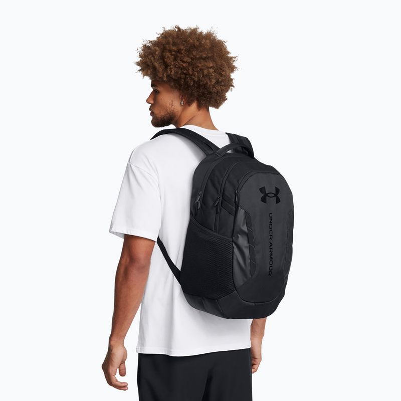 Miesto kuprinė Under Armour Hustle 6.0 29 l black/black/black 7