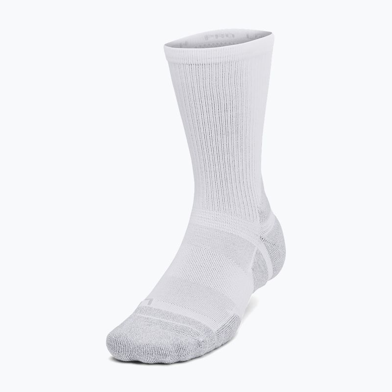 Kojinės Under Armour Perf Tech Pro 3 Pack Crew white/white/mod gray 2