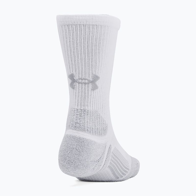 Kojinės Under Armour Perf Tech Pro 3 Pack Crew white/white/mod gray 3