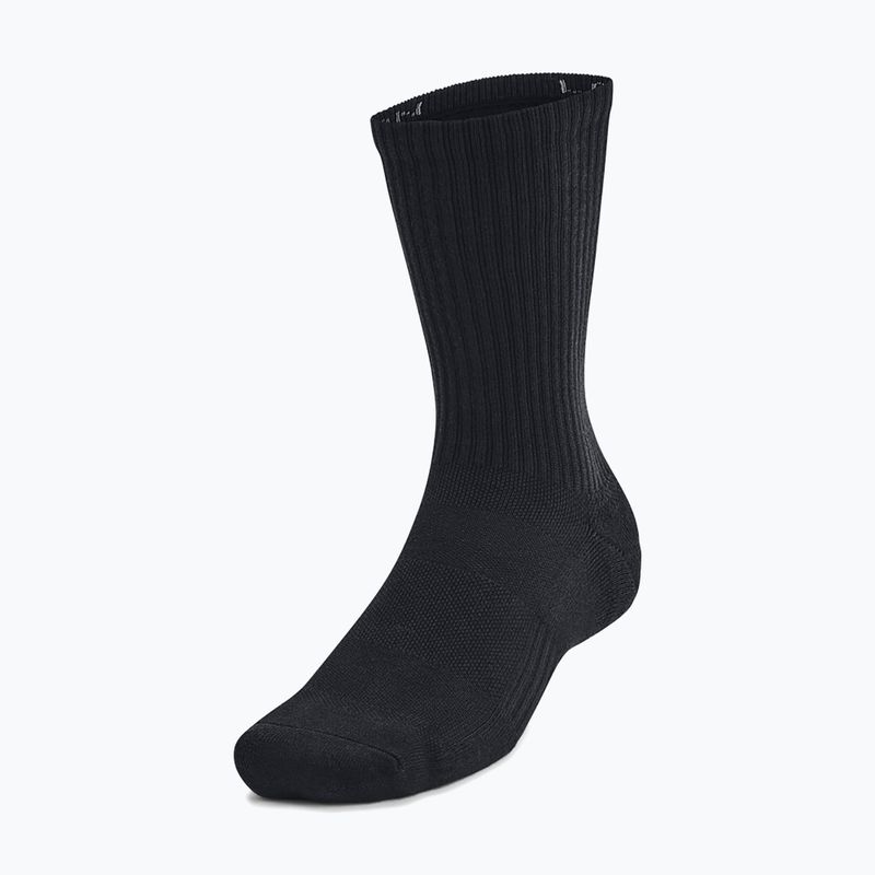 Kojinės Under Armour Training Cotton Crew 3 poros black/black/white 2