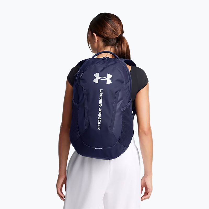 Kuprinė Under Armour Hustle 6.0 29 l midnight navy/midnight navy/metallic silver 7