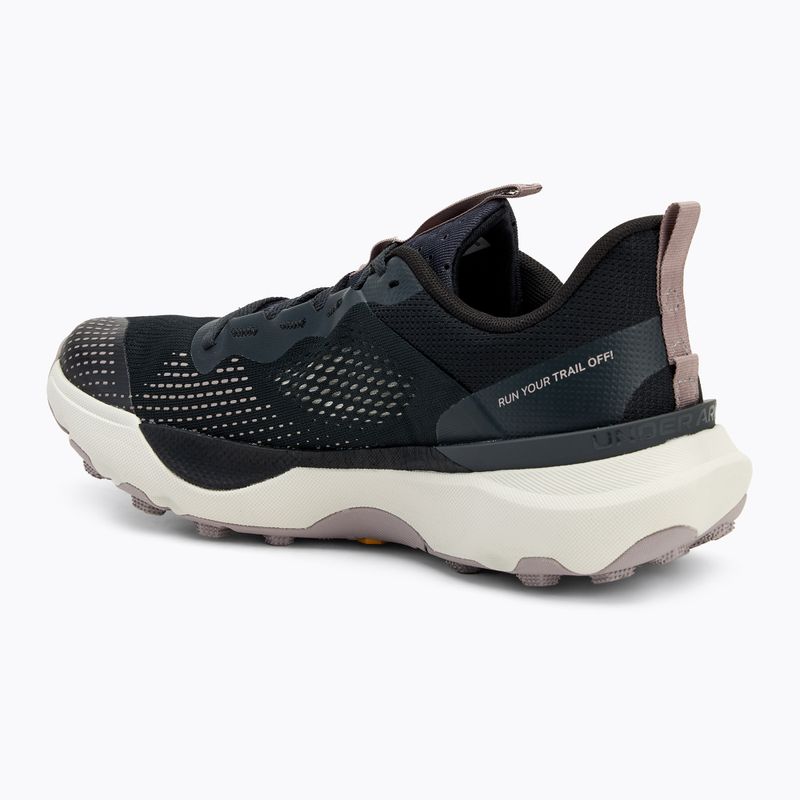 Under Armour Infinite Pro Trail vyriški bėgimo bateliai black/anthracite/tetra gray 3