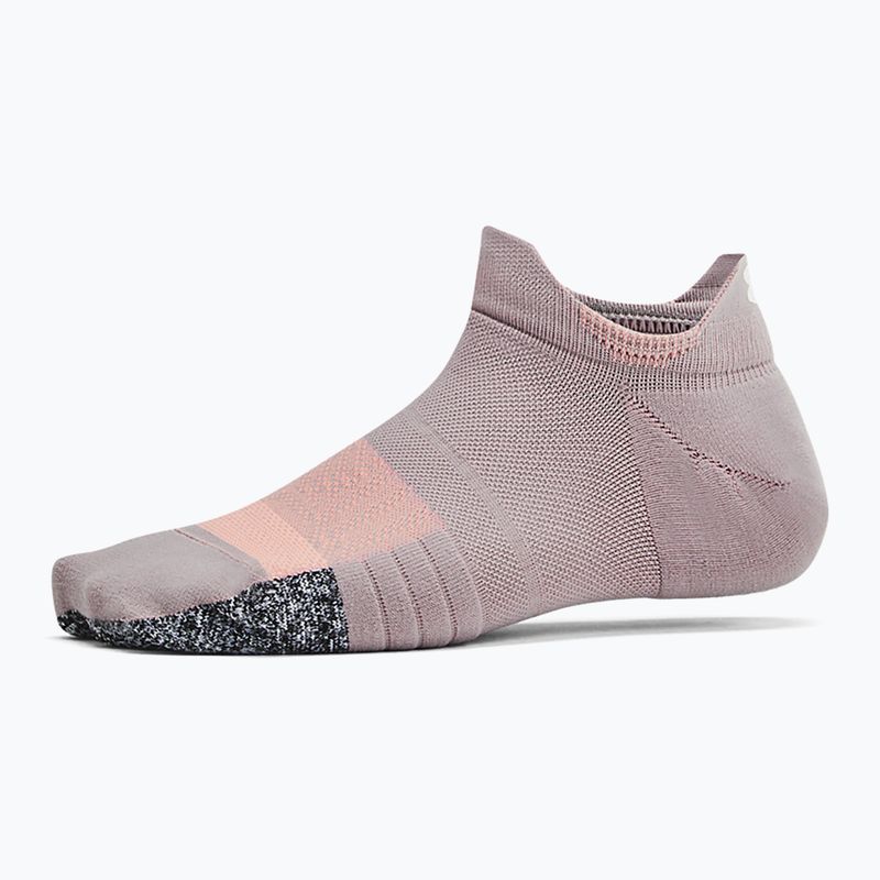 Moteriškos žygio kojinės Under Armour Breathe NS Tab 3 Pack tetra gray/gray matter/white 4