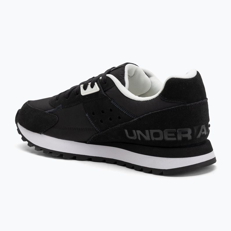Vyriški treniruočių batai Under Armour Essential Runner black/white/blach 3