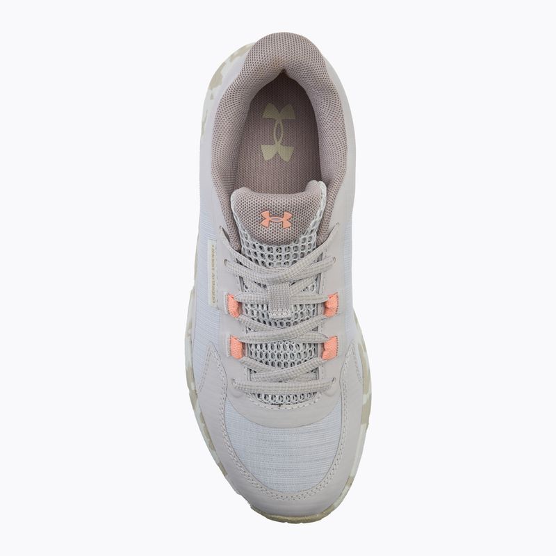 Under Armour Charged Bandit Trail 3 moteriški bėgimo bateliai gray matter/white clay/aero orange 5