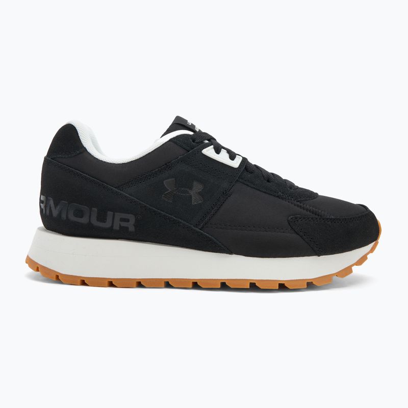 Moteriški treniruočių batai Under Armour Essential Runner black/white quartz/black 2