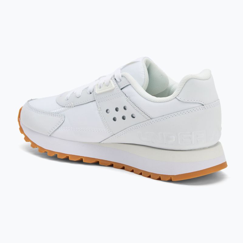 Moteriški treniruočių batai Under Armour Essential Runner white/white quartz/white quartz 3