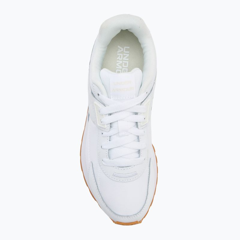 Moteriški treniruočių batai Under Armour Essential Runner white/white quartz/white quartz 5