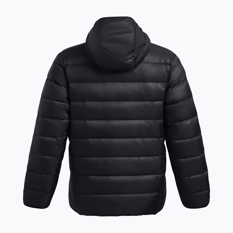 Vyriška striukė Under Armour Legend Down Hooded black/black/white 2