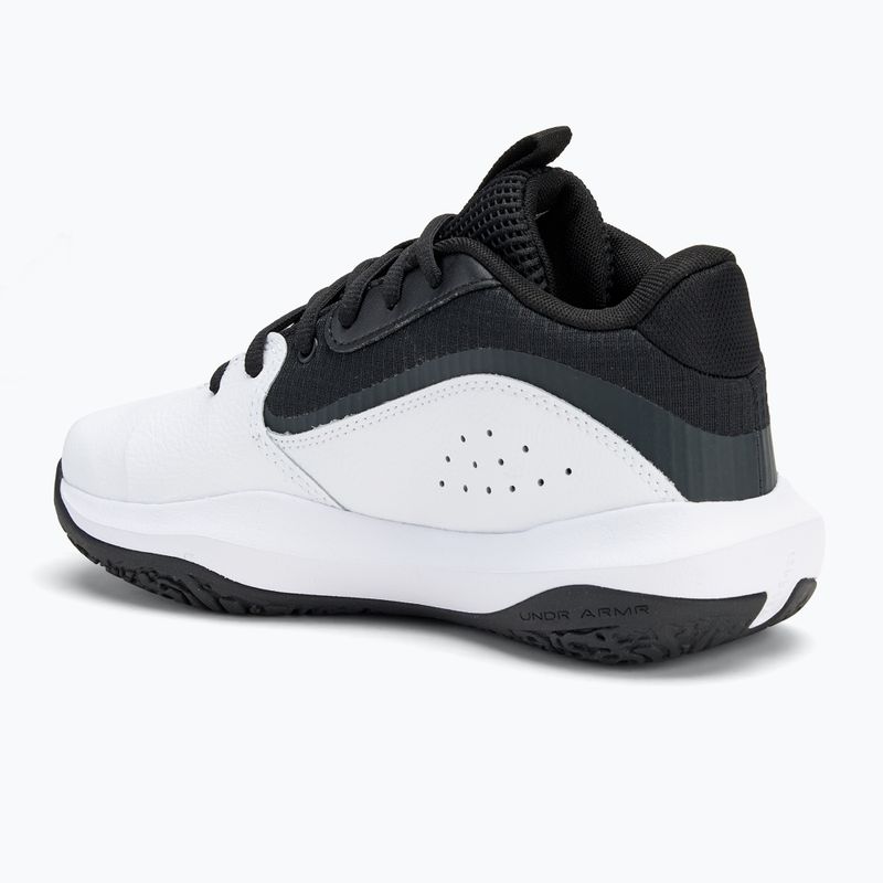 Vaikiški krepšinio bateliai Under Armour GS Lockdown 7 white/black/black 3