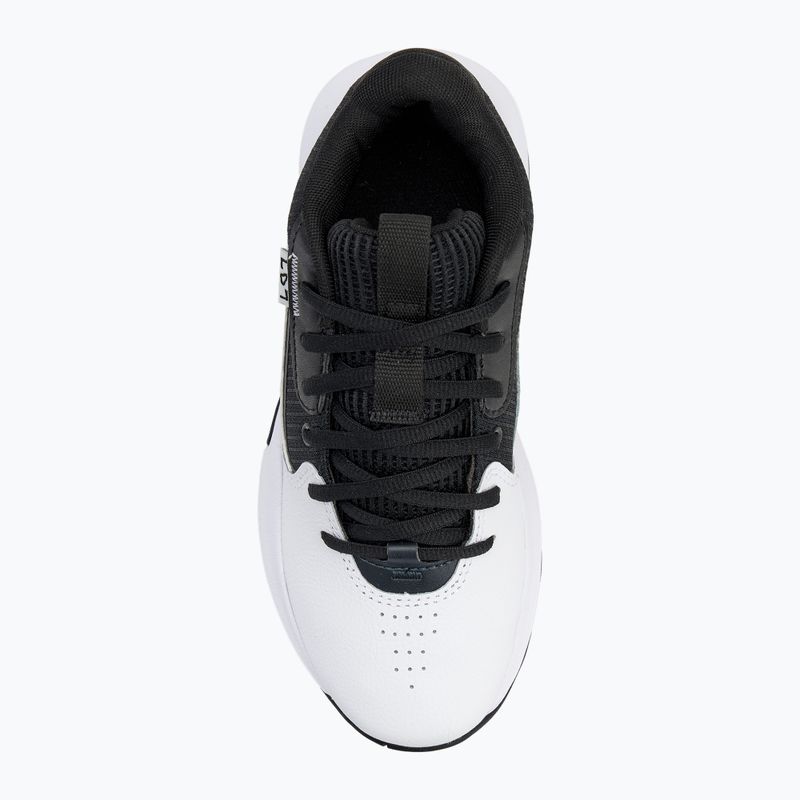 Vaikiški krepšinio bateliai Under Armour GS Lockdown 7 white/black/black 5